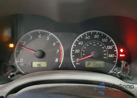 2010 Toyota Corolla Le z USA, uszkodzony, nr VIN 2T1BU4EE3AC275314